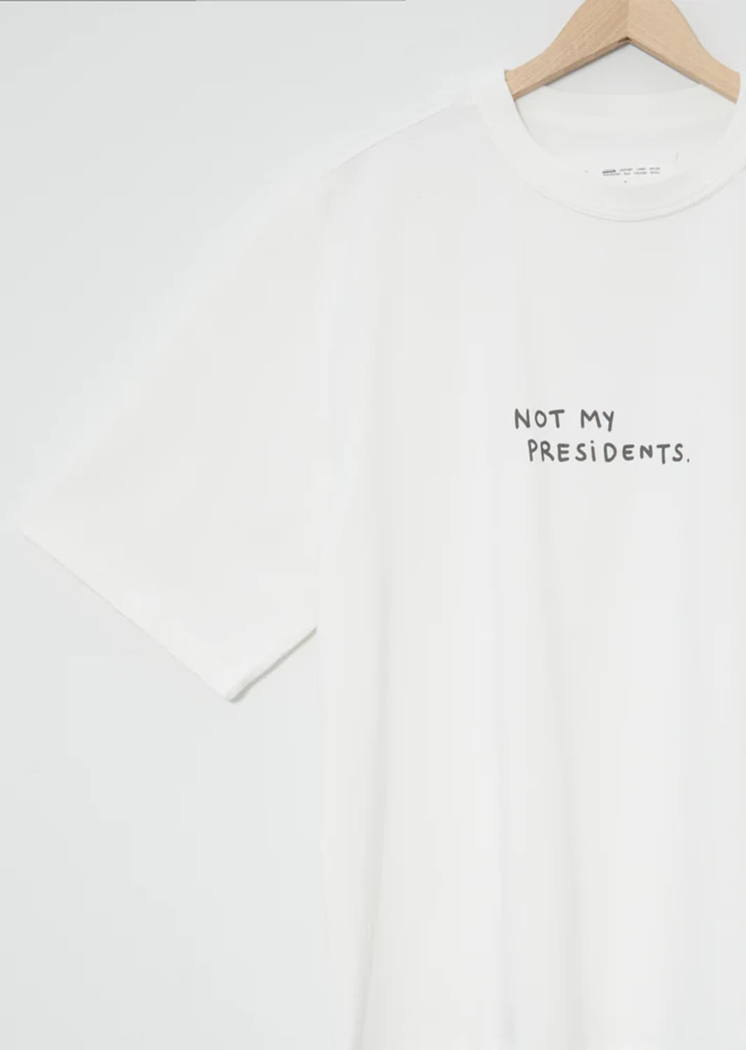 카미엘 포트젠스 Not My President 오버사이즈 티셔츠 상품이미지3