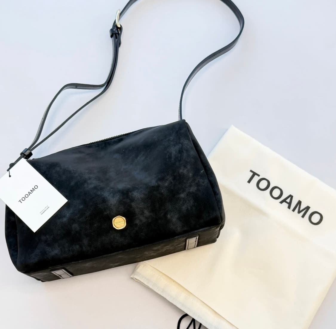 투아모 스웨이드 박스백 상품이미지1