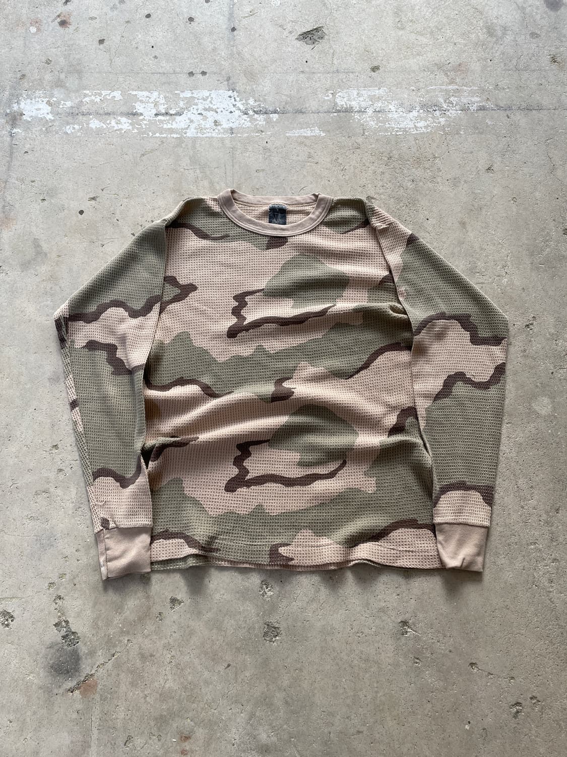 90s Desert Camo Thermal Long Sleeve  상품이미지1