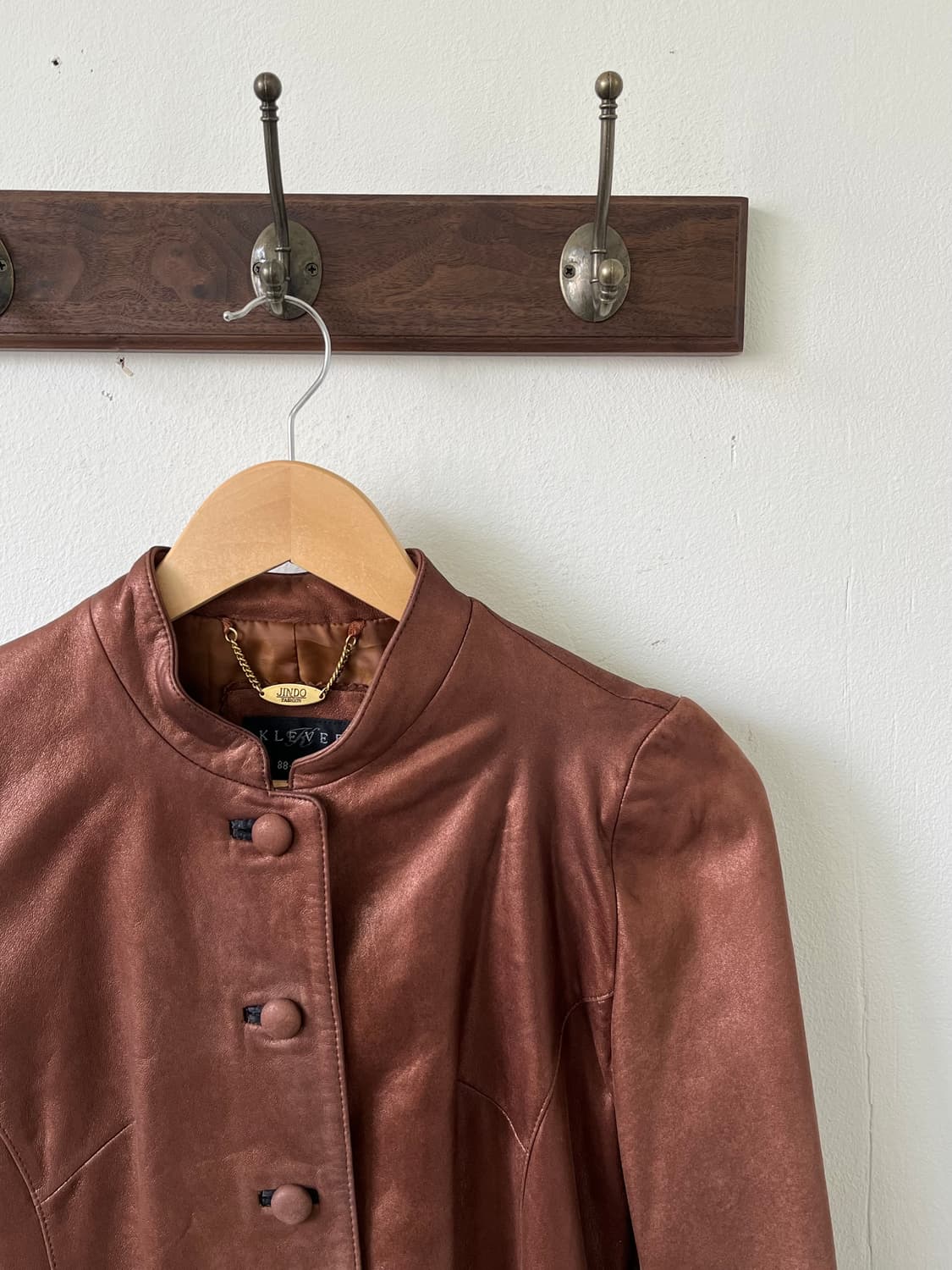 KLEVER 나폴레옹 레더자켓  상품이미지2