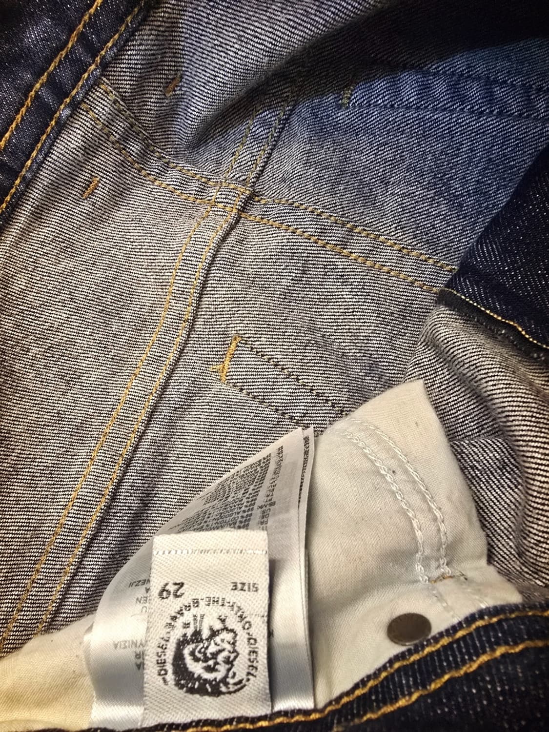 디젤 디스트럭트 슬림 핏 진 상품이미지5