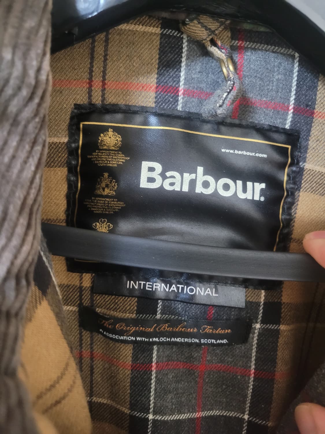 바버 인터네셔널a7 44사이즈 빅사이즈 팝니다. 상품이미지4