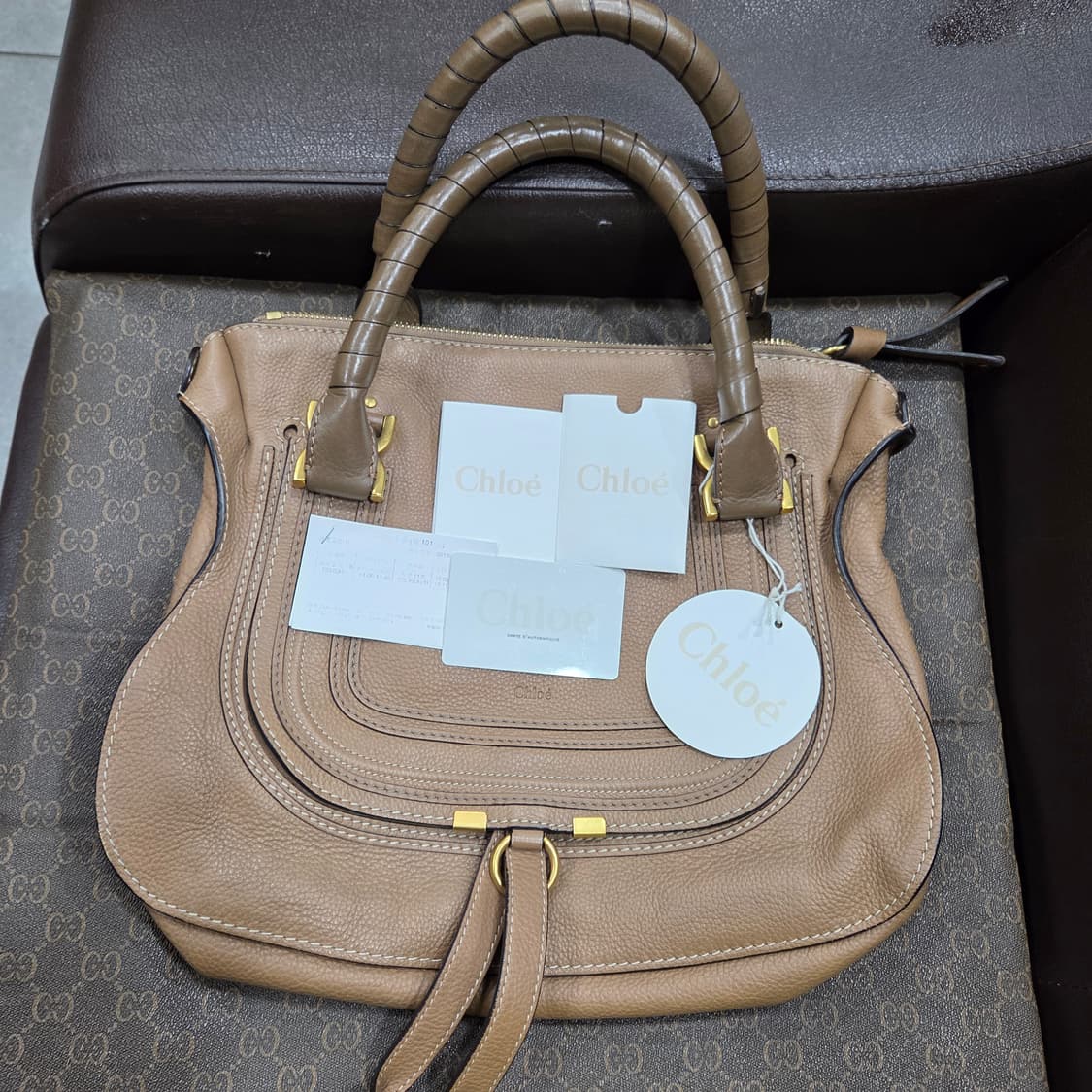 끌로에 마르씨 숄더백 신품급 상품이미지8