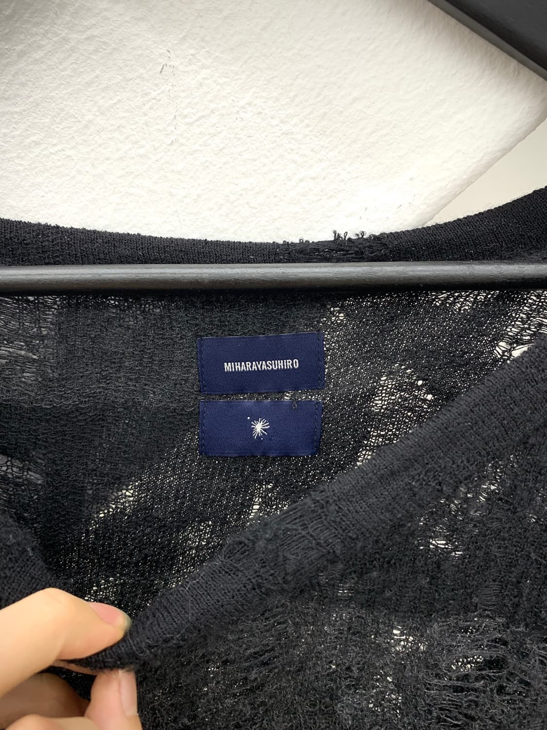 Mihara Yasuhiro damaged wool knit  상품이미지6