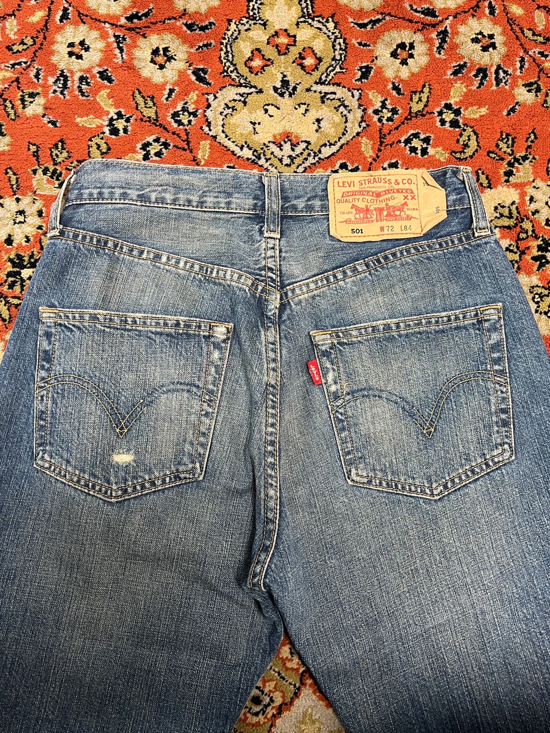 [28] 리바이스 501 디스 데님 팬츠 상품이미지4