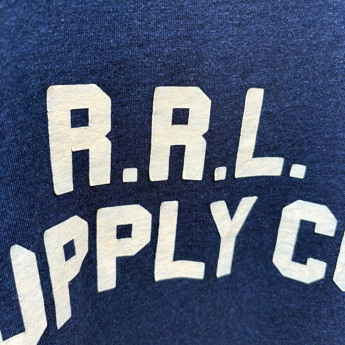 RRL 폴로 더블알엘 인디고 반팔 티셔츠 상품이미지4