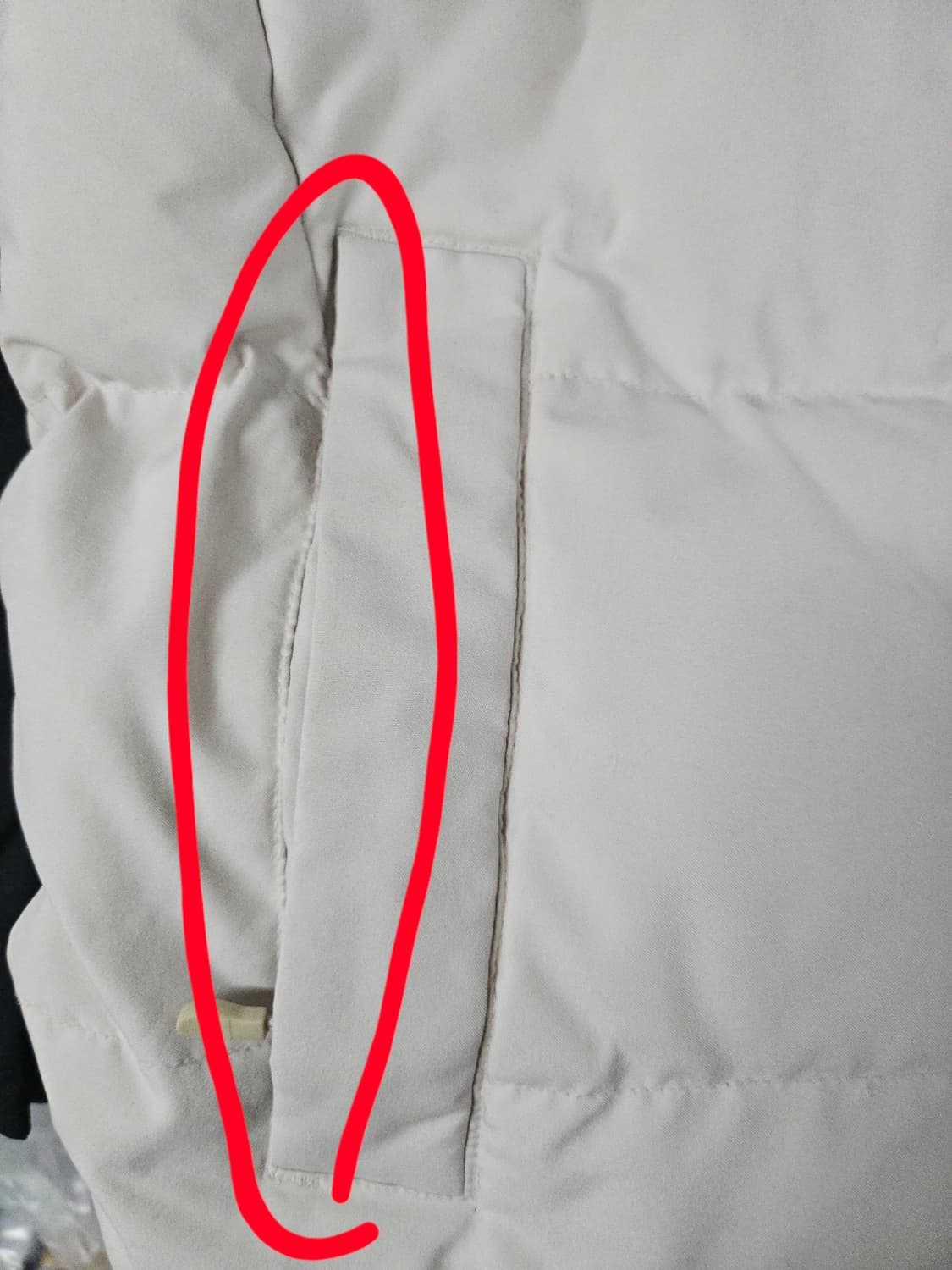 디스커버리 고쉬 민트퍼 후드  롱패딩  90 상품이미지7