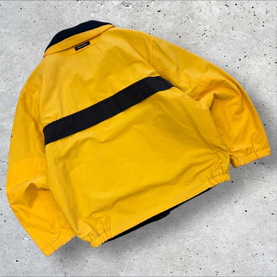 [S] 노티카 리버시블 올드스쿨 옐로우 바람막이 점퍼 D100 상품이미지3