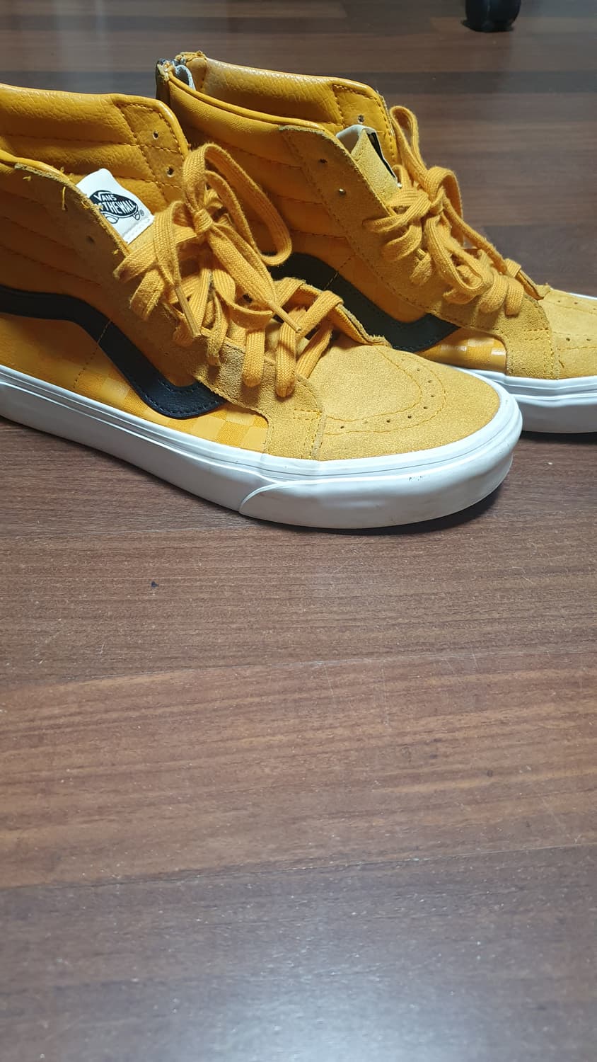 반스 스케이트 하이 리이슈 옐로우 상품이미지3