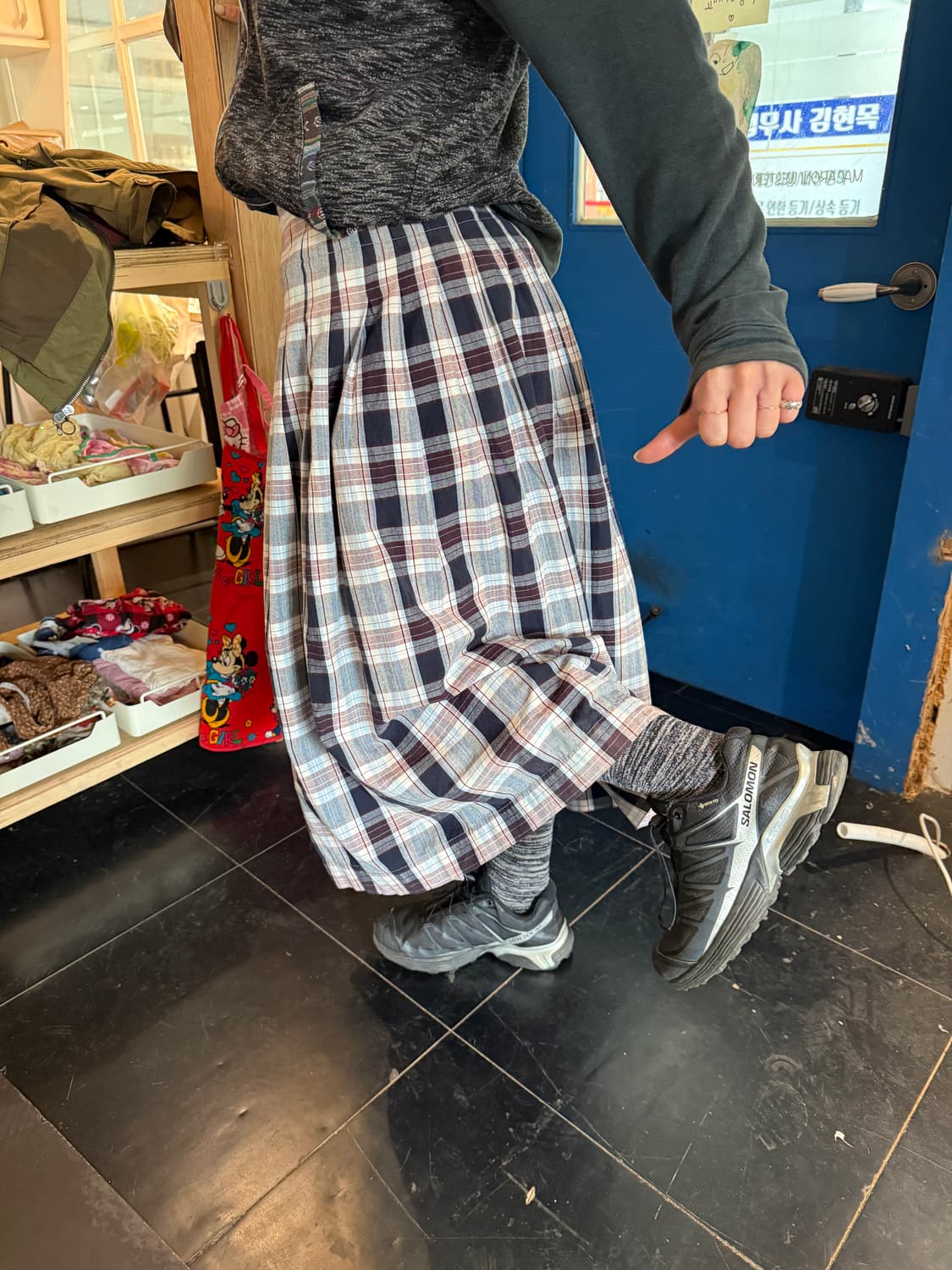 랩스커트 일본빈티지 30인치 상품이미지5