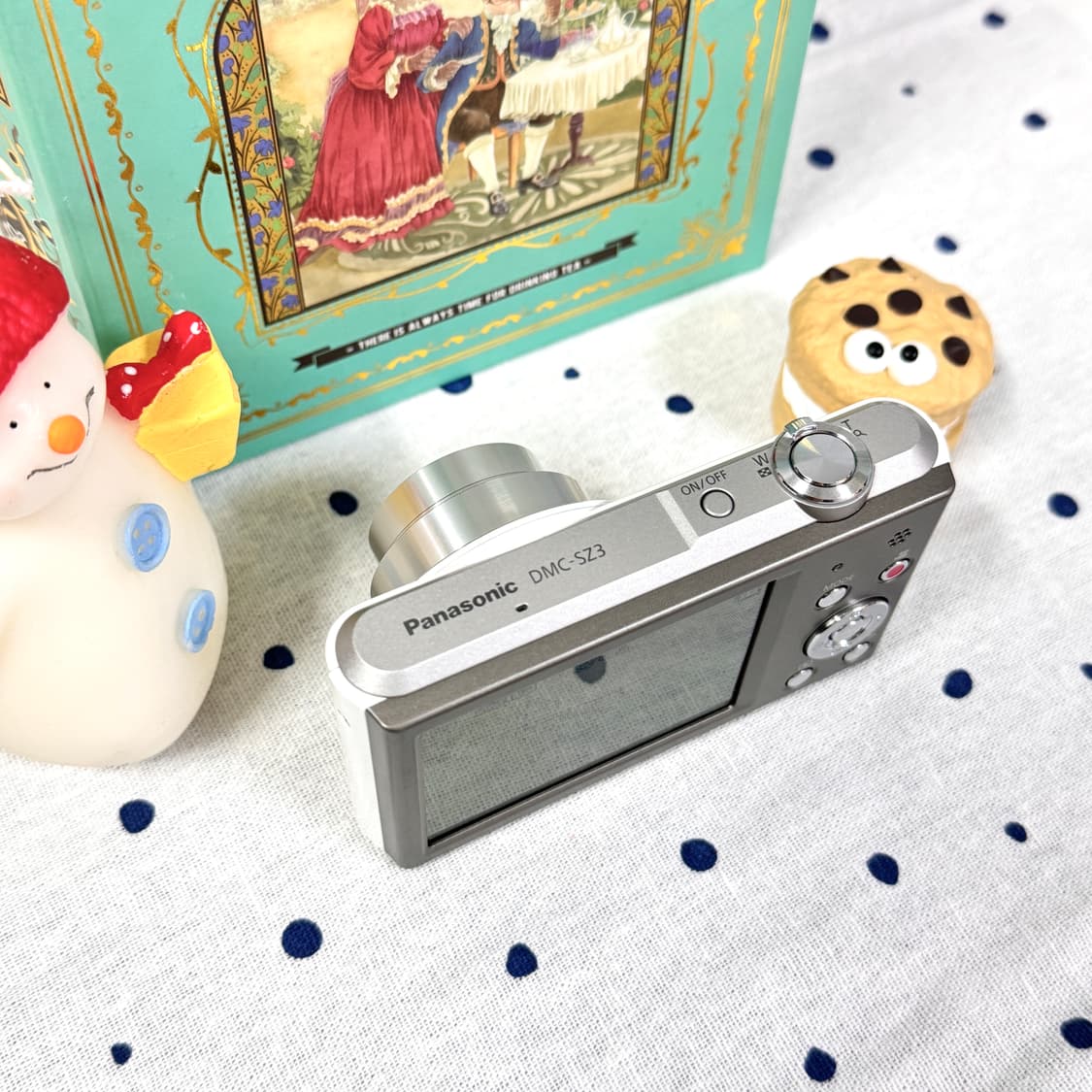 파나소닉 루믹스 SZ3 화이트(작례포함) 빈티지디카 상품이미지5