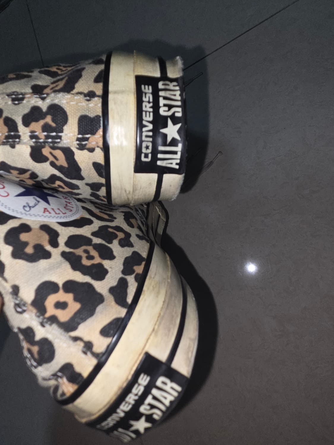 컨버스 X 와코마리아 레오파드 올스타 척70 하이 Converse 상품이미지5