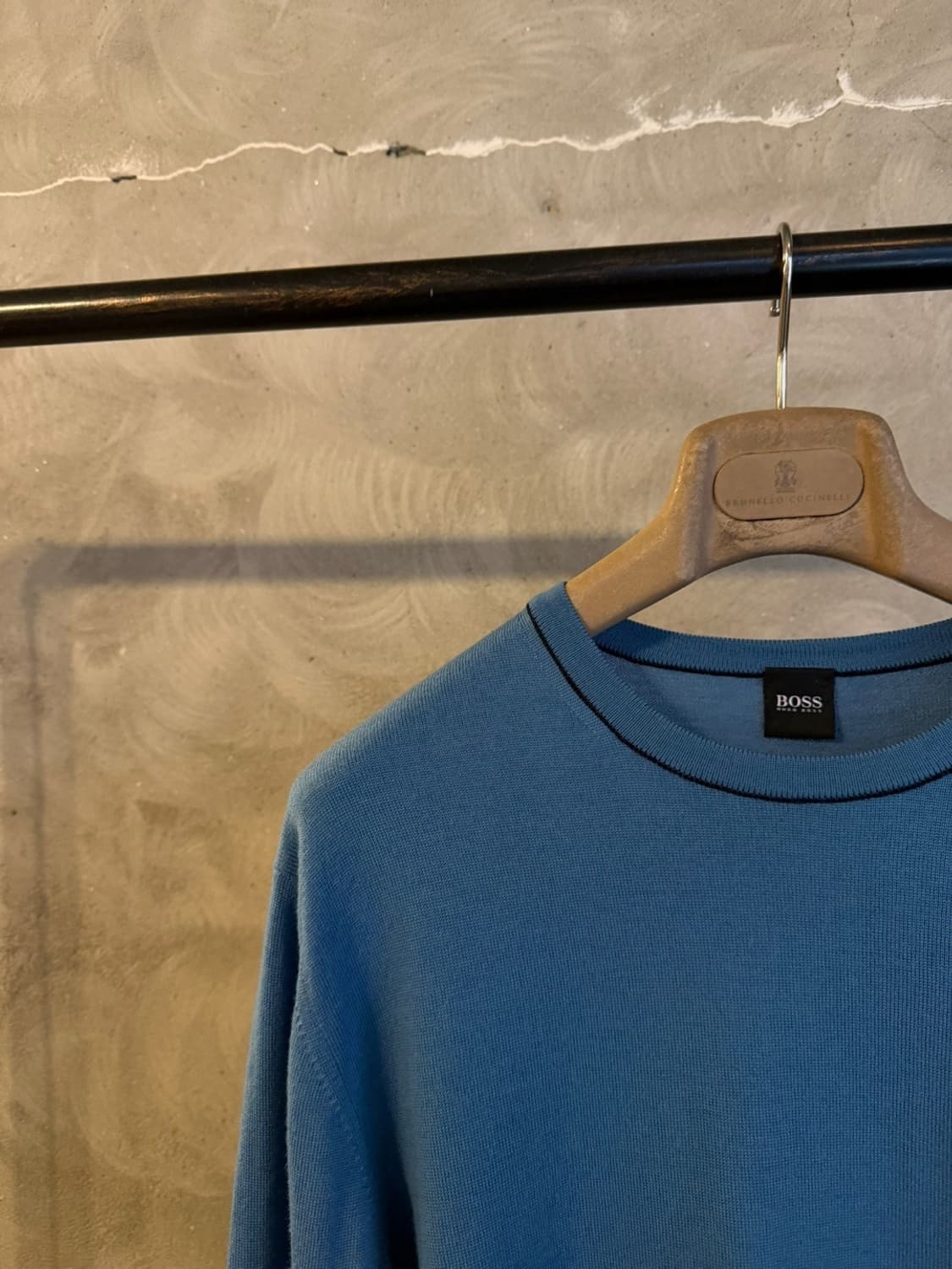 휴고보스 블랙라벨 크루넥 니트 100 상품이미지2