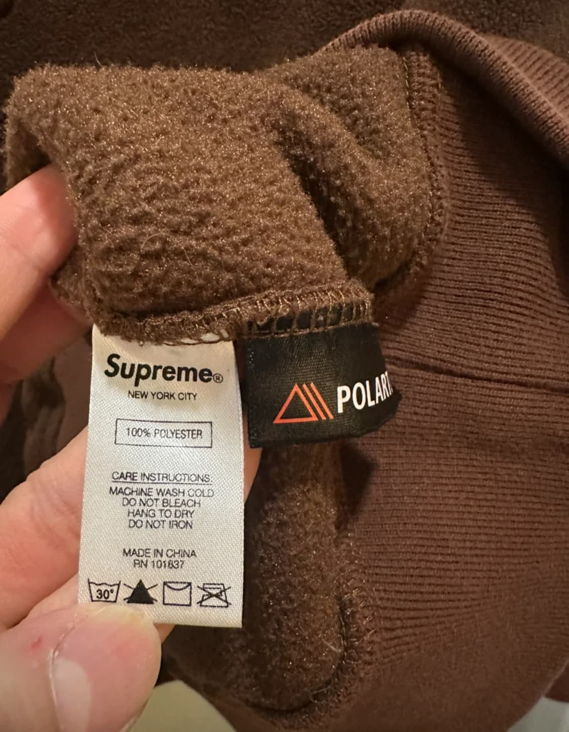 슈프림 폴리텍 후드 상품이미지3