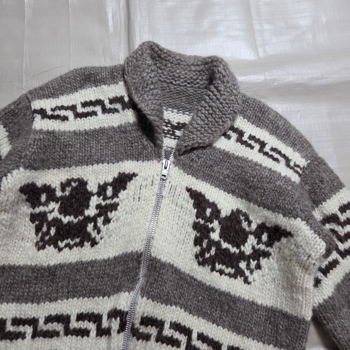 캐나다 코위찬 썬더버드 집업 스웨터 상품이미지1