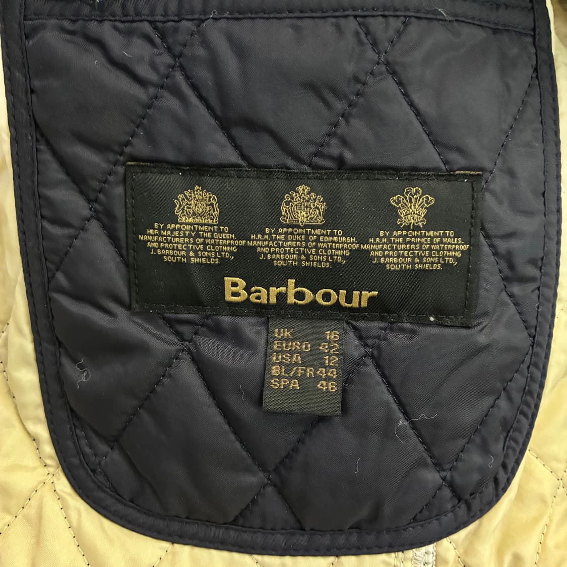 Barbour  바버 섬머 리데스데일 자수 퀼팅 자켓 상품이미지4