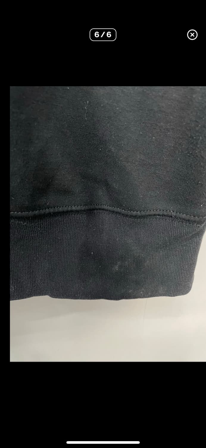 아디다스 락업 블랙 하프집업 스웨트 A2943 상품이미지6