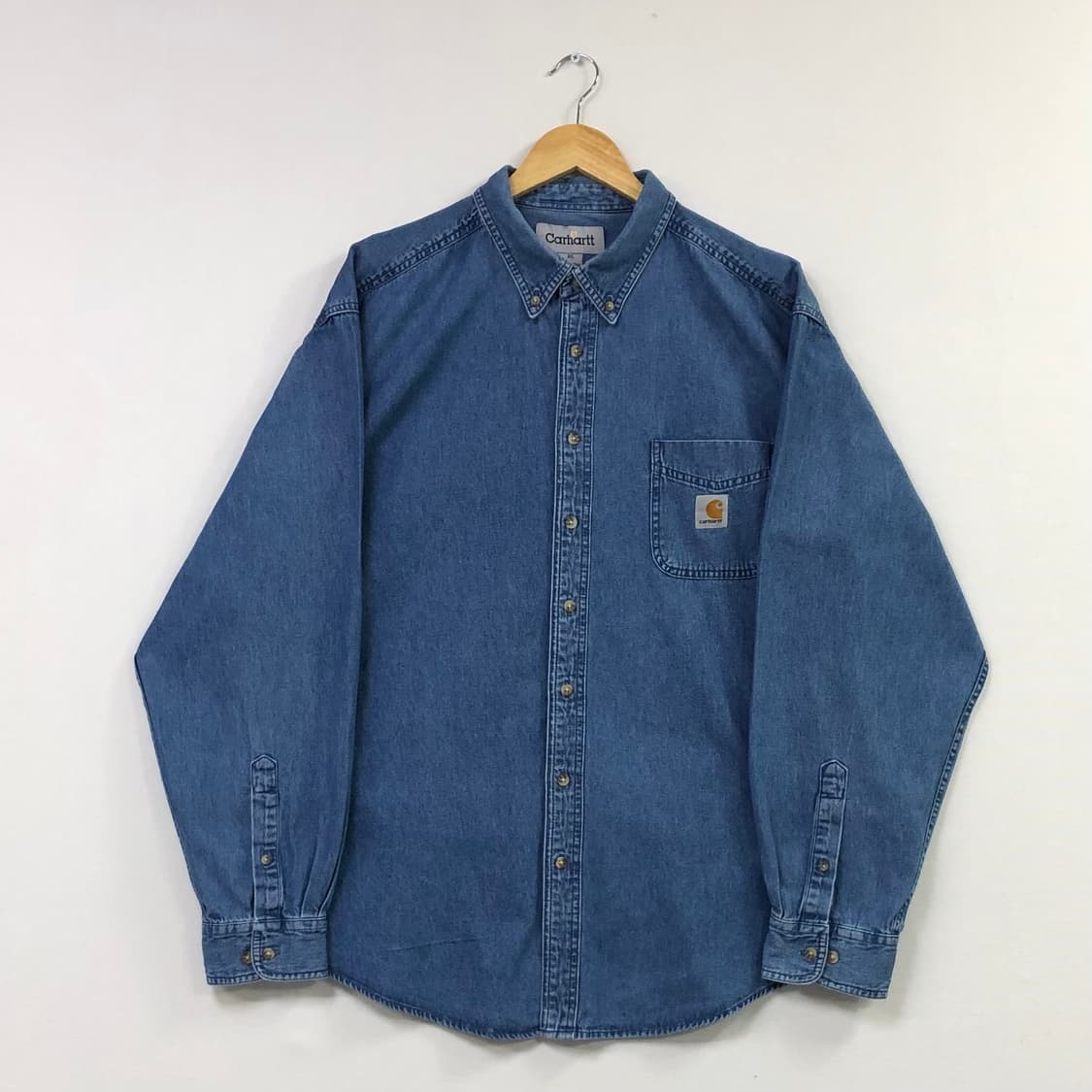 Xxl 칼하트 데님 셔츠 상품이미지2