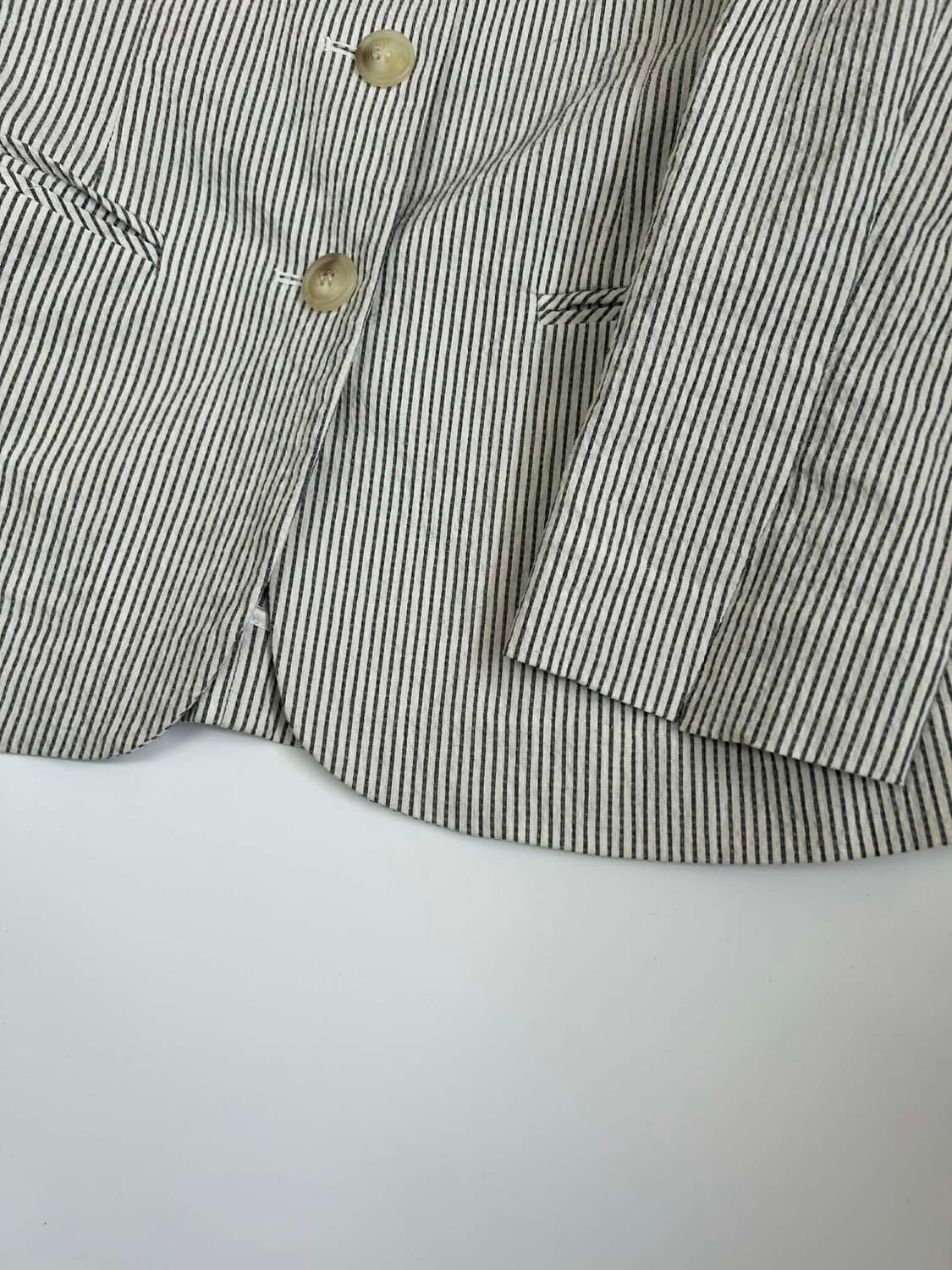 [S]ORR 오르 21년 신형 시어서커 3버튼 테일러드 블레이져 자켓 상품이미지7