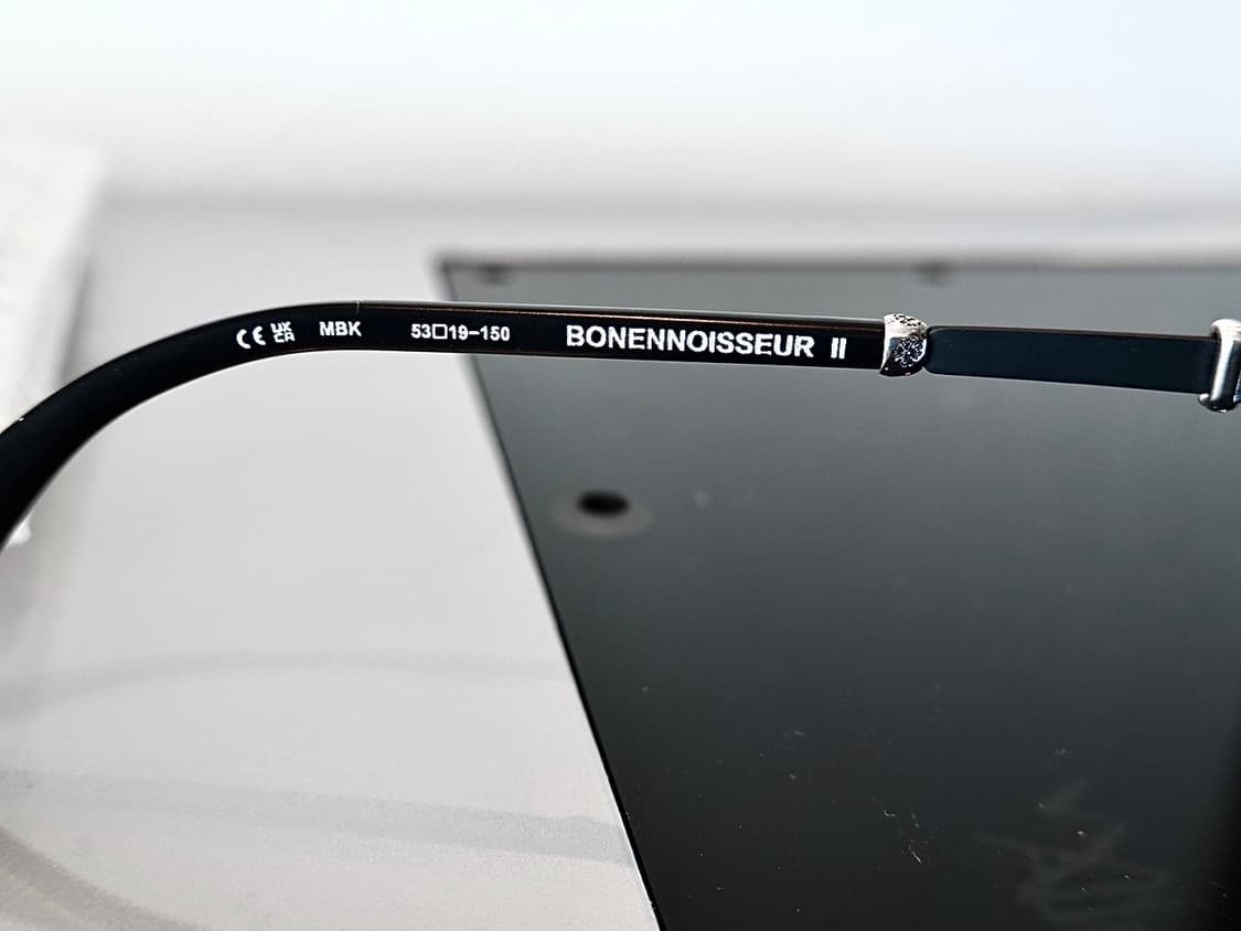 크롬하츠 보넨노이슈어2 MBK 맷블랙/실버 안경 상품이미지9