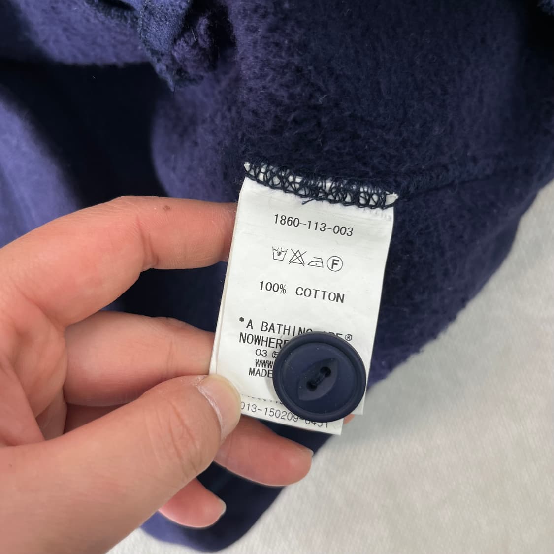 95 베이프 패치워크 숄카라 가디건 상품이미지7