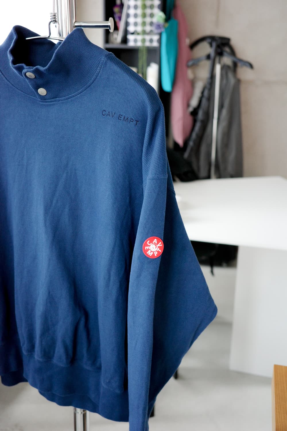 Cavempt 카브엠트 모크넥 버튼 스웻셔츠 상품이미지2