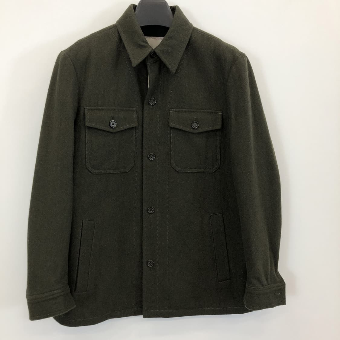 바나나리퍼블릭 헤리티지컬렉션 모직 누빔셔츠 M  상품이미지1