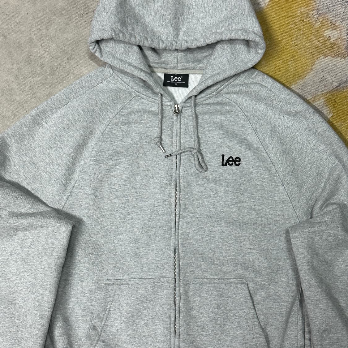 Lee 오버핏 회색 후드집업 상품이미지2