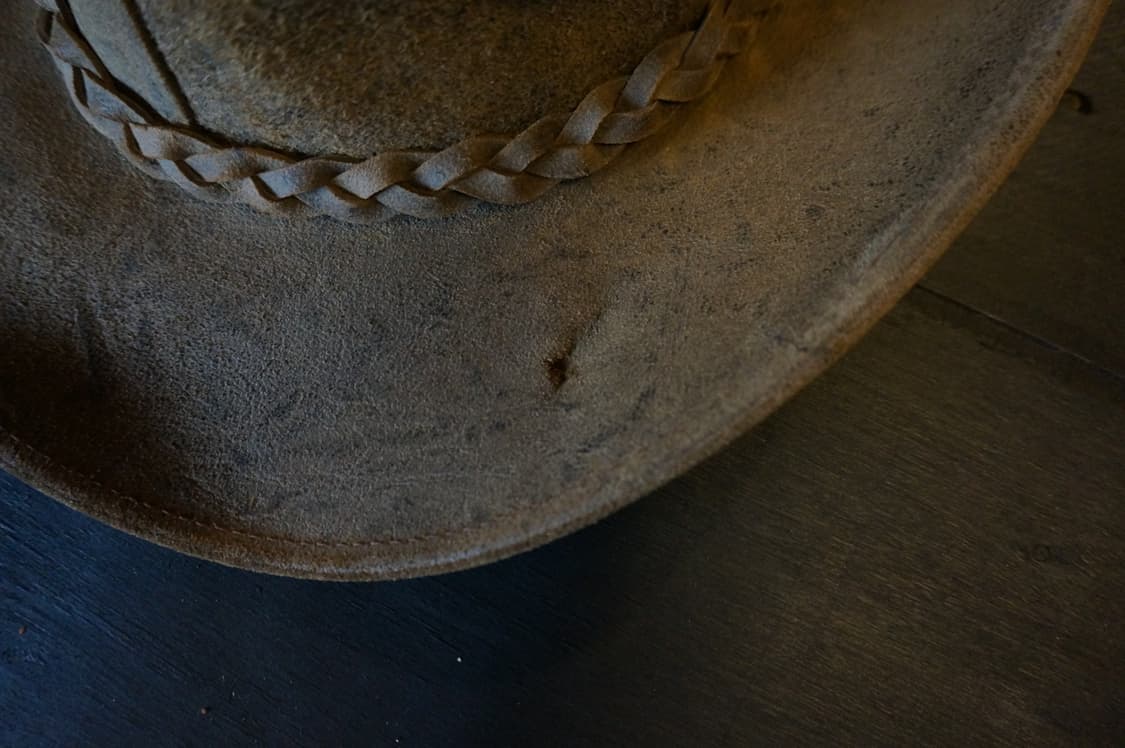 henschel leather hat(USA made) 상품이미지6