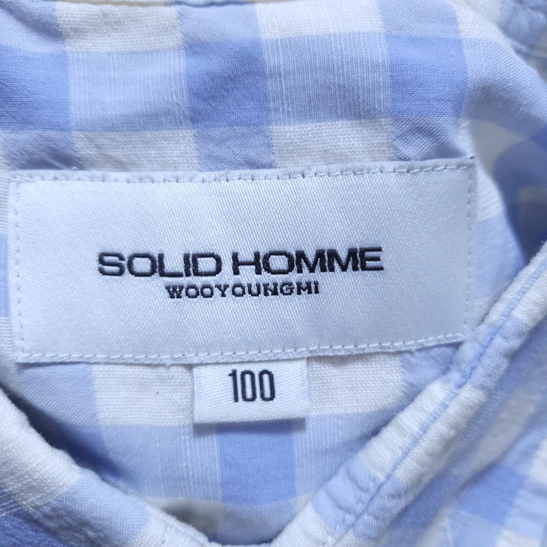 솔리드옴므 우영미 셔츠 100 0313 뽀샤샤 상품이미지6