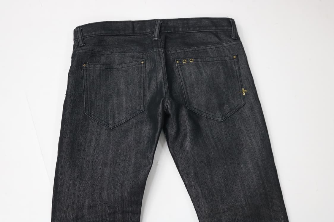 세븐포올맨카인드 빈티지 블랙 데님 부츠컷 팬츠 상품이미지7