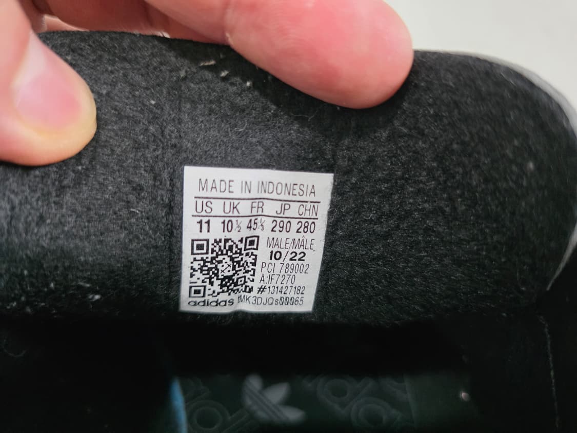 아디다스 스탠 스미스 80s 코어 블랙  290mm 상품이미지5