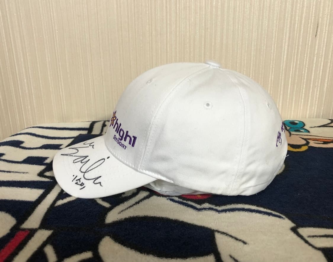 하이원리조트 여자오픈 골프모자/이소미프로 싸인모자 상품이미지3