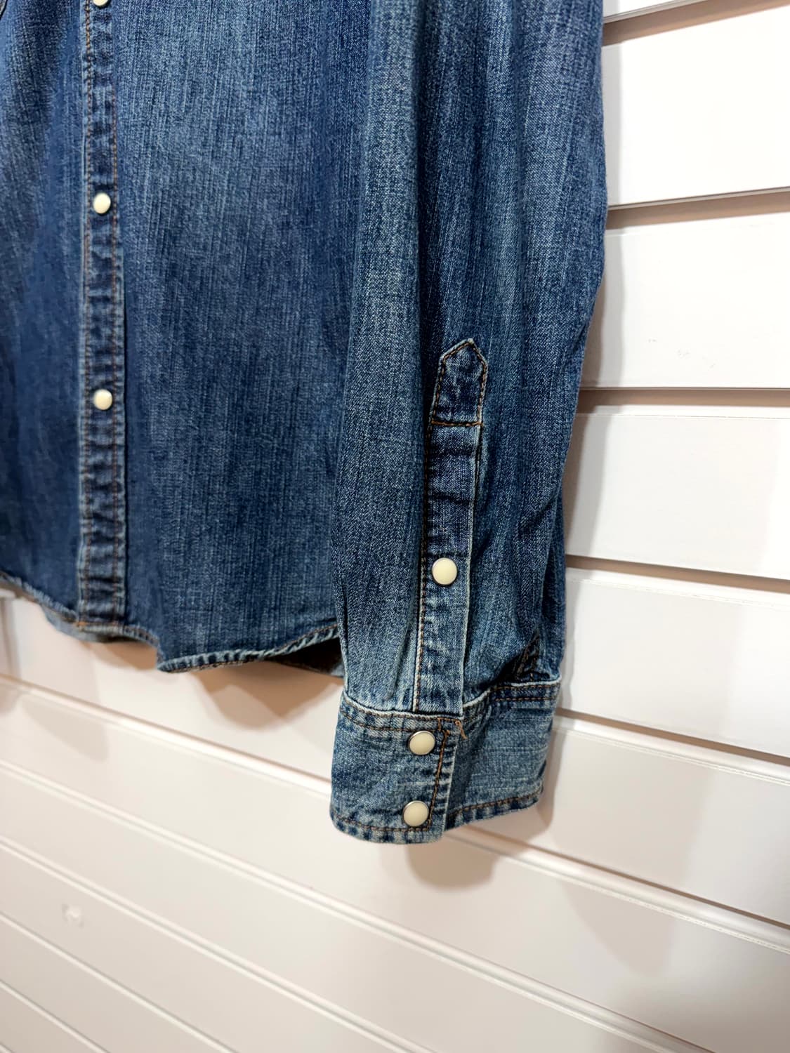 STOOGEE & CO 데님 스냅 셔츠 상품이미지5