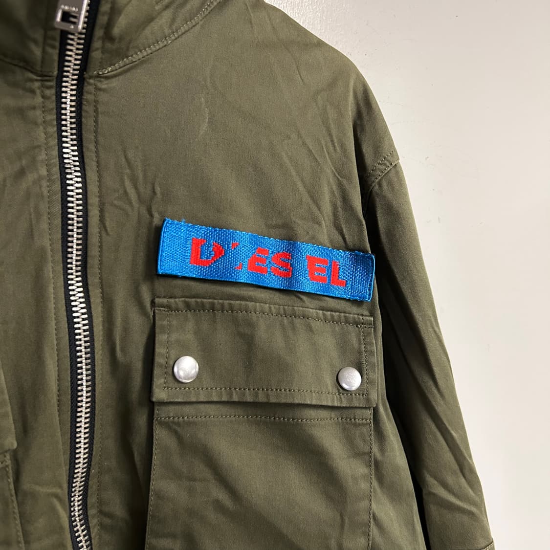 DIESEL military green jacket 상품이미지4