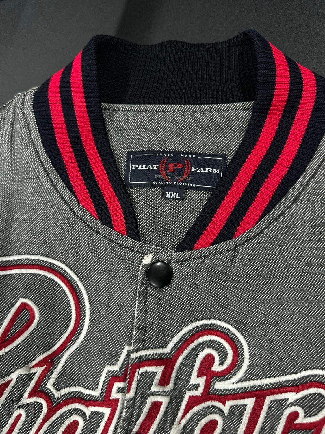 90‘s phat farm 팻팜 올드스쿨 데님 자켓 상품이미지5