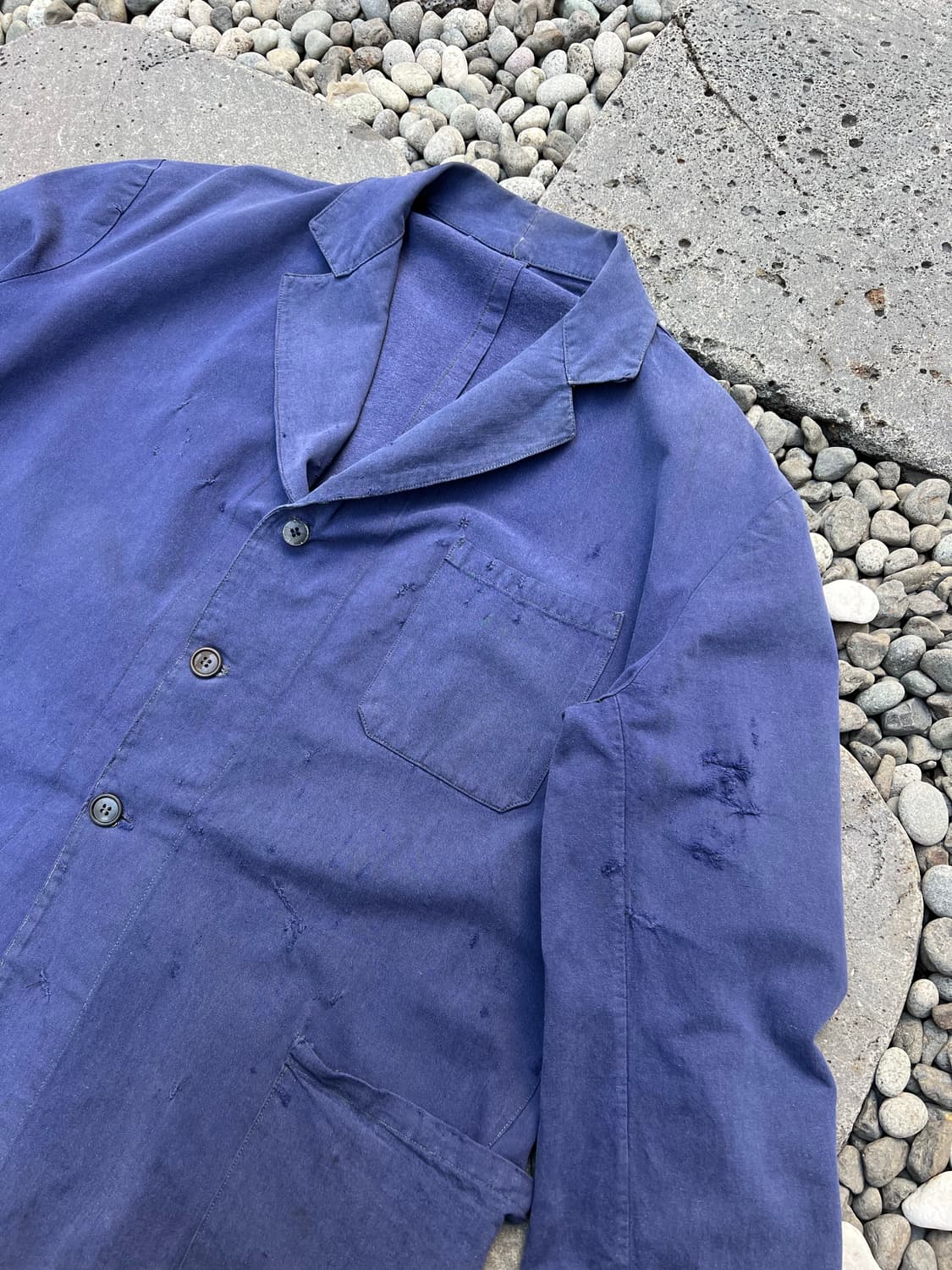 OLD VINTAGE FADED DISTRESSED 프렌치워크자켓 상품이미지6