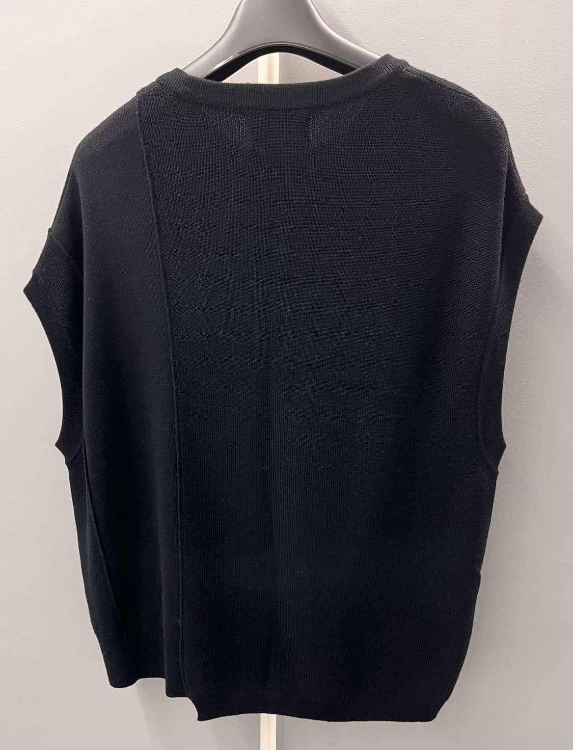 솔리드옴므 언발란스 니트 베스트 50 상품이미지3