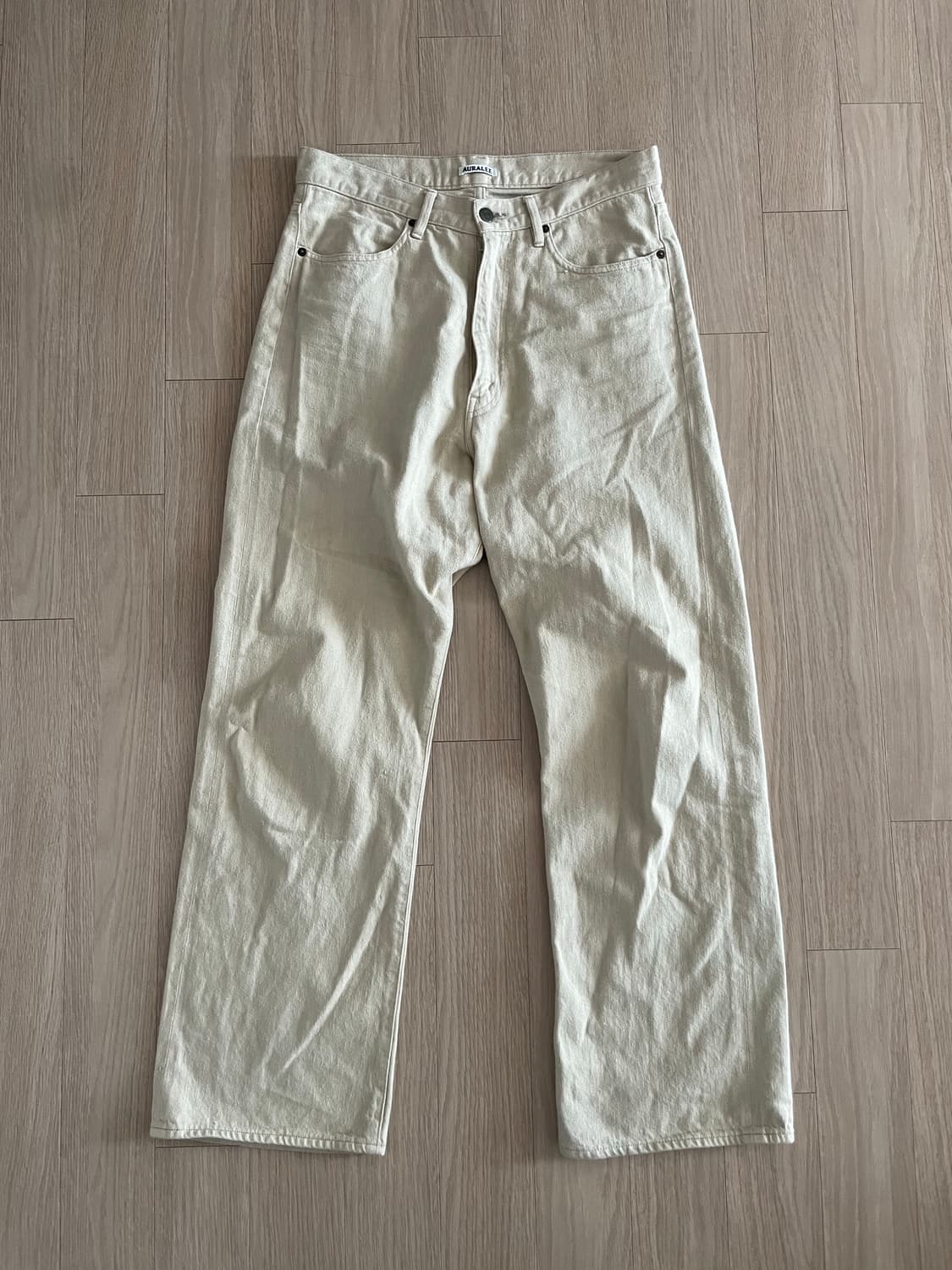 오라리 보타니컬 다이드 셀비지 데님 3 상품이미지2