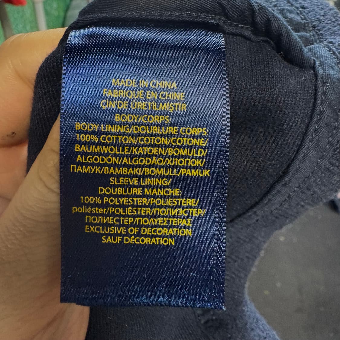 폴로 랄프로렌 금장 자수 블레이저 여성용 L 상품이미지6