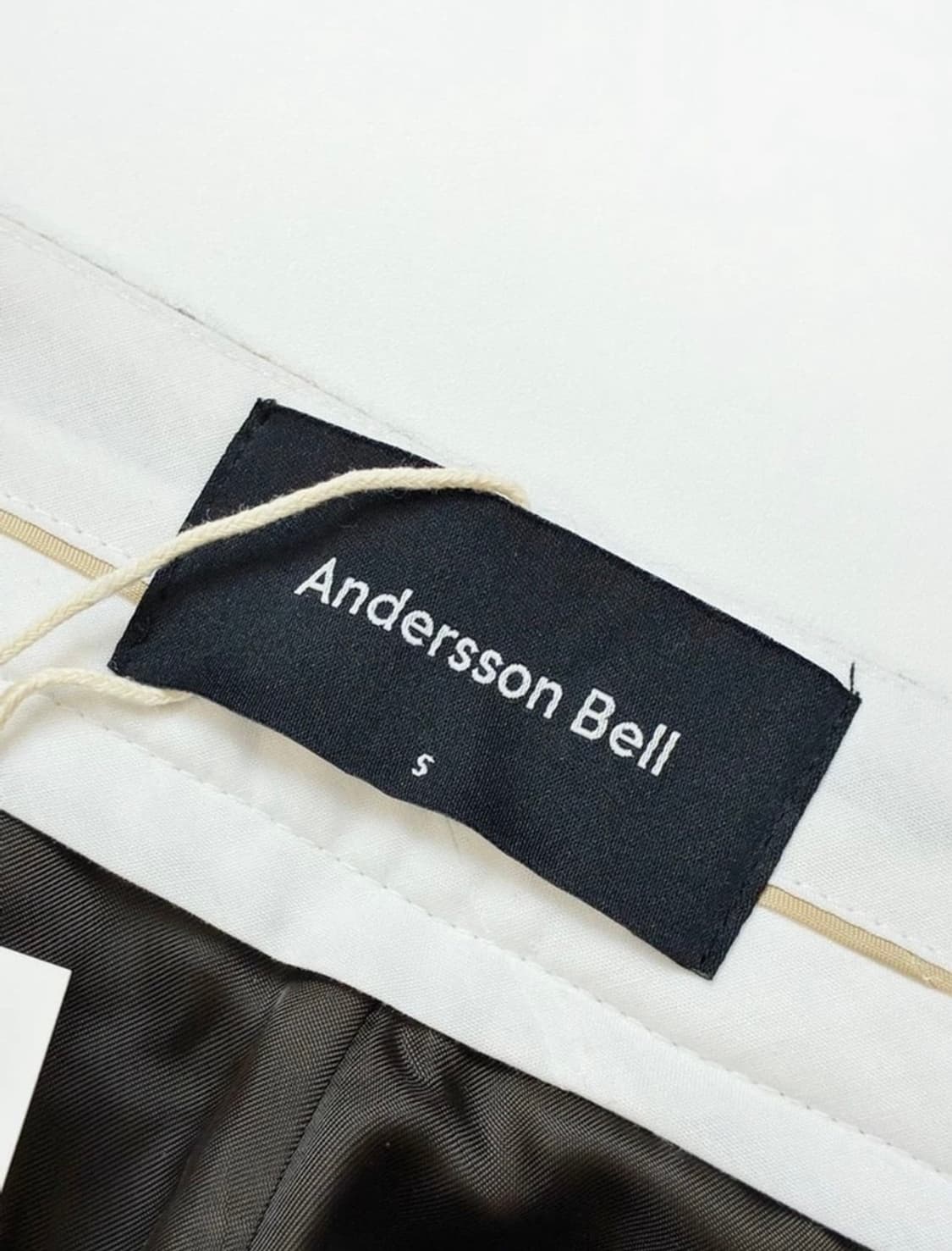 Anderson Bell. 부츠컷 체크 팬츠 상품이미지6