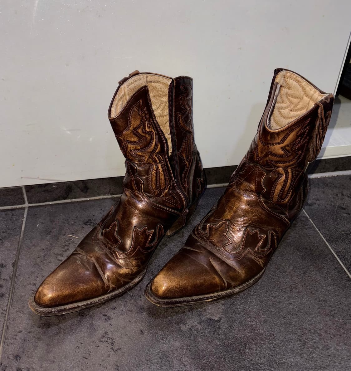 빈티지 앵클 웨스턴 부츠 240 상품이미지2