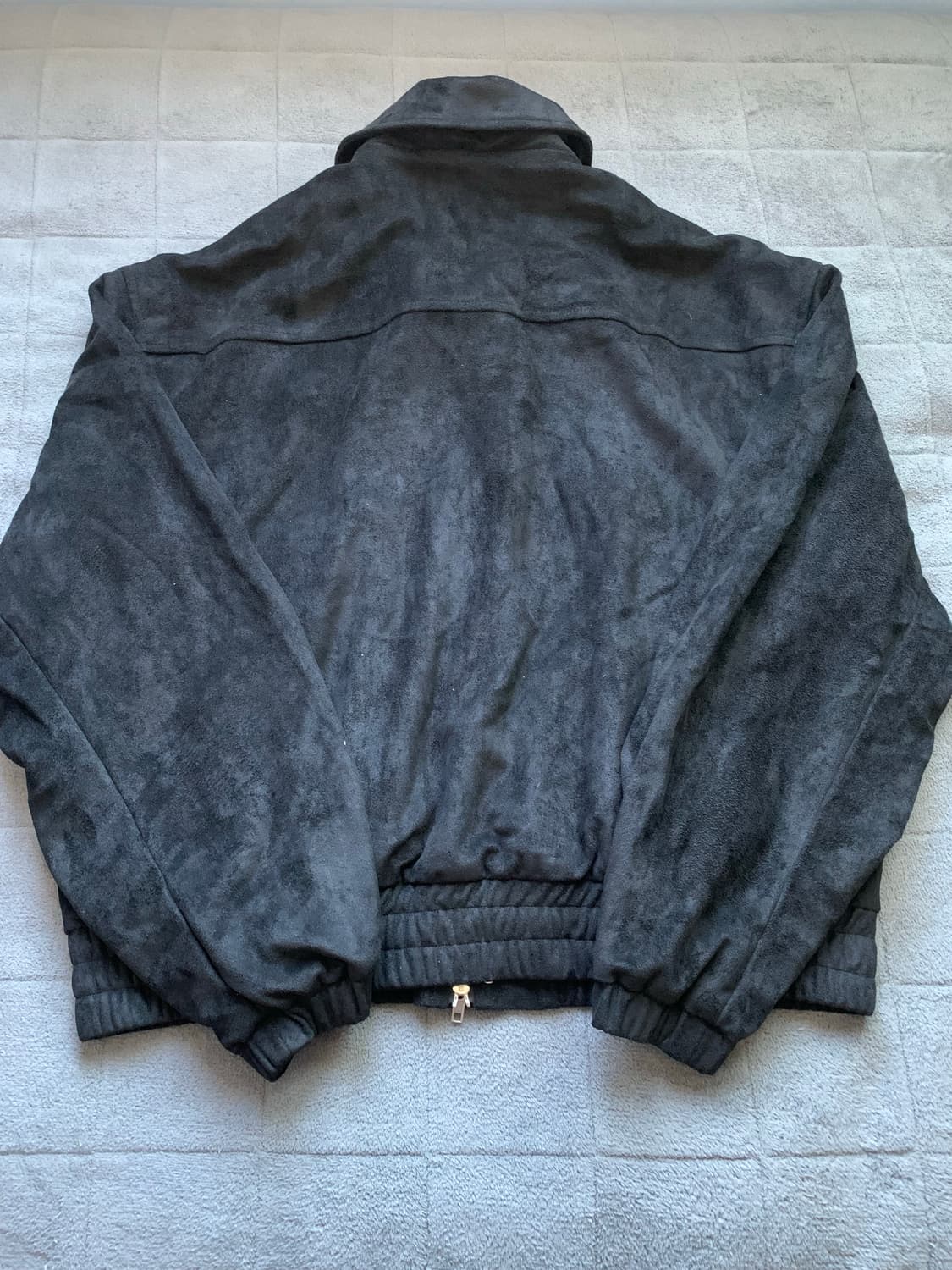 블랙 스웨이드 자켓 L 상품이미지3