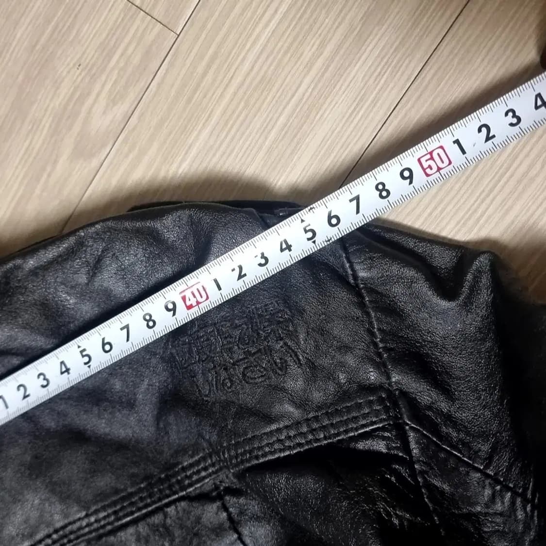 슈퍼드라이 베컴 블랙 가죽 자켓(95) 상품이미지8