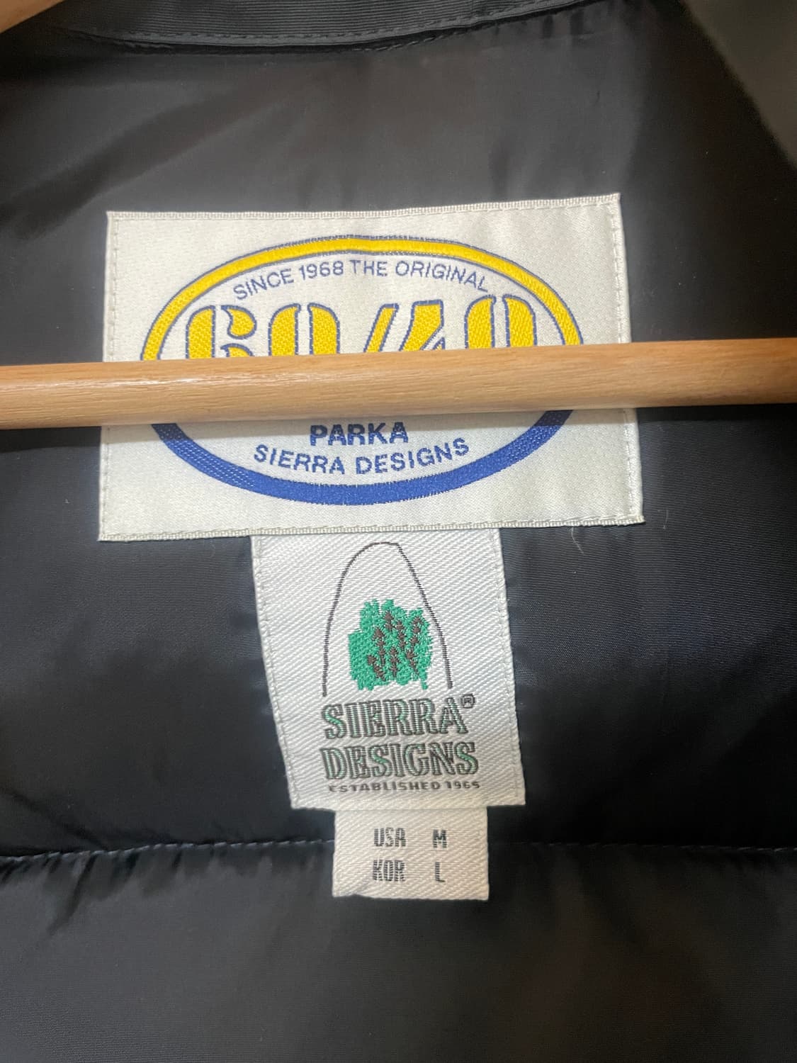 [L] 시에라디자인 60/40 구스다운 베스트 상품이미지5