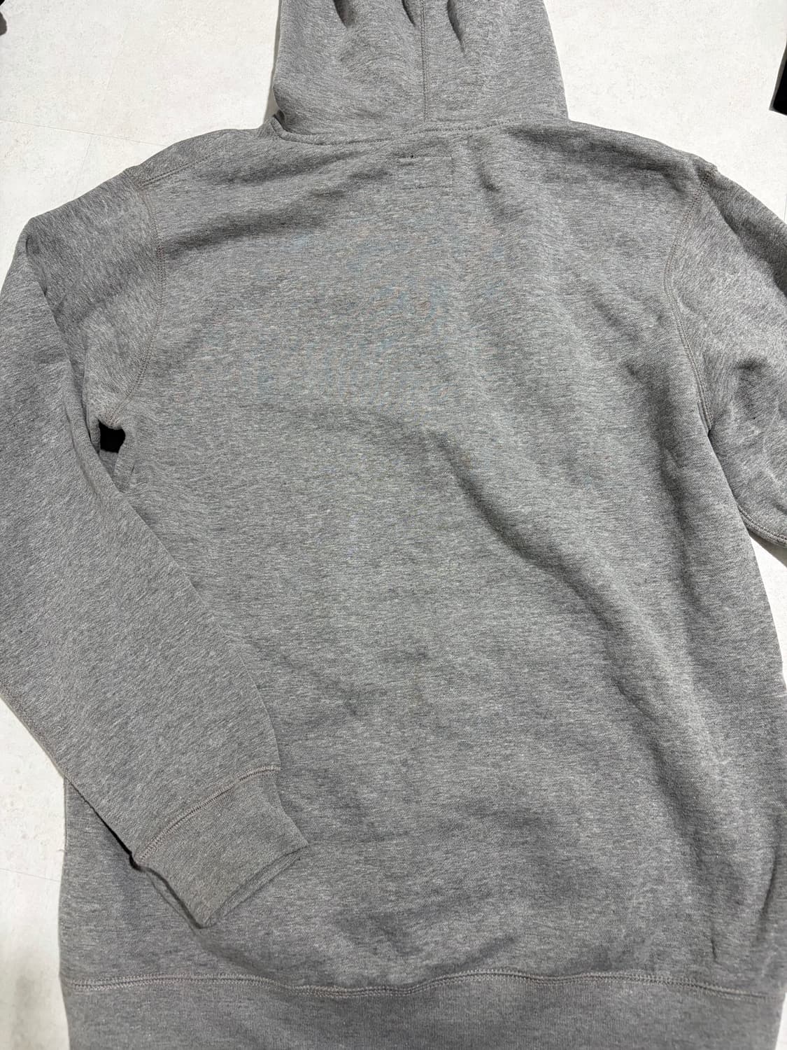 허프 구버전 기모후드 L 새상품급 상품이미지5