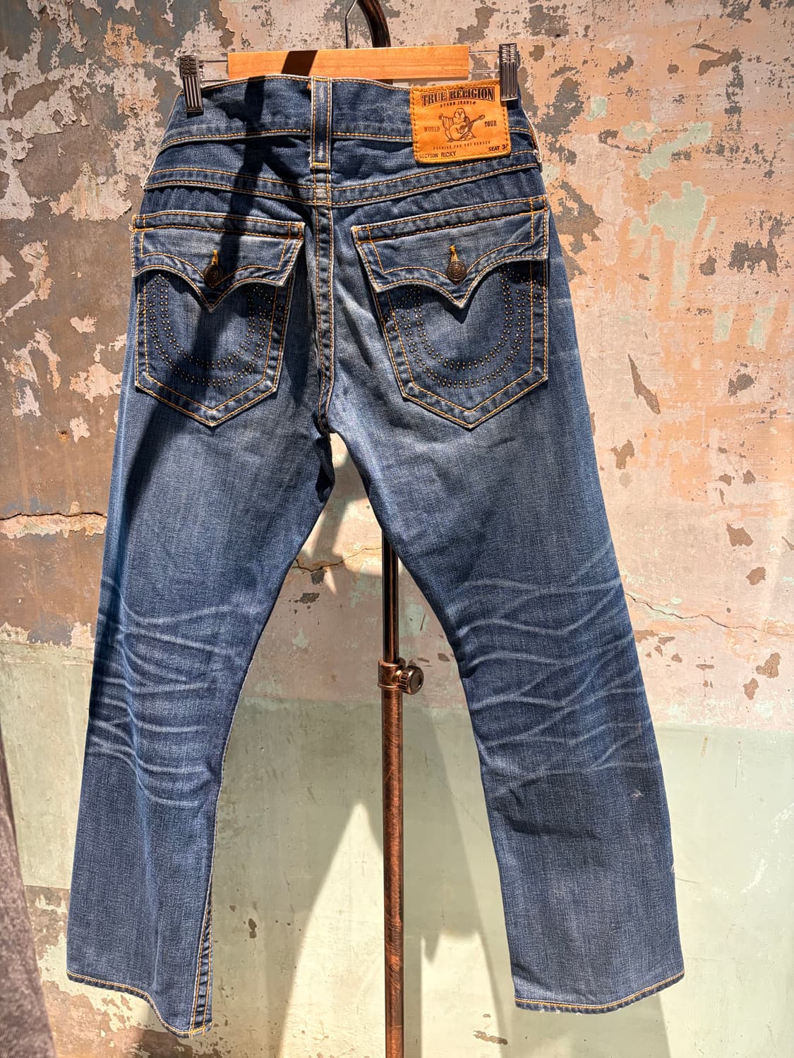 미국 오리지널 트루릴리전 웨스턴 찡 데님 팬츠  상품이미지5