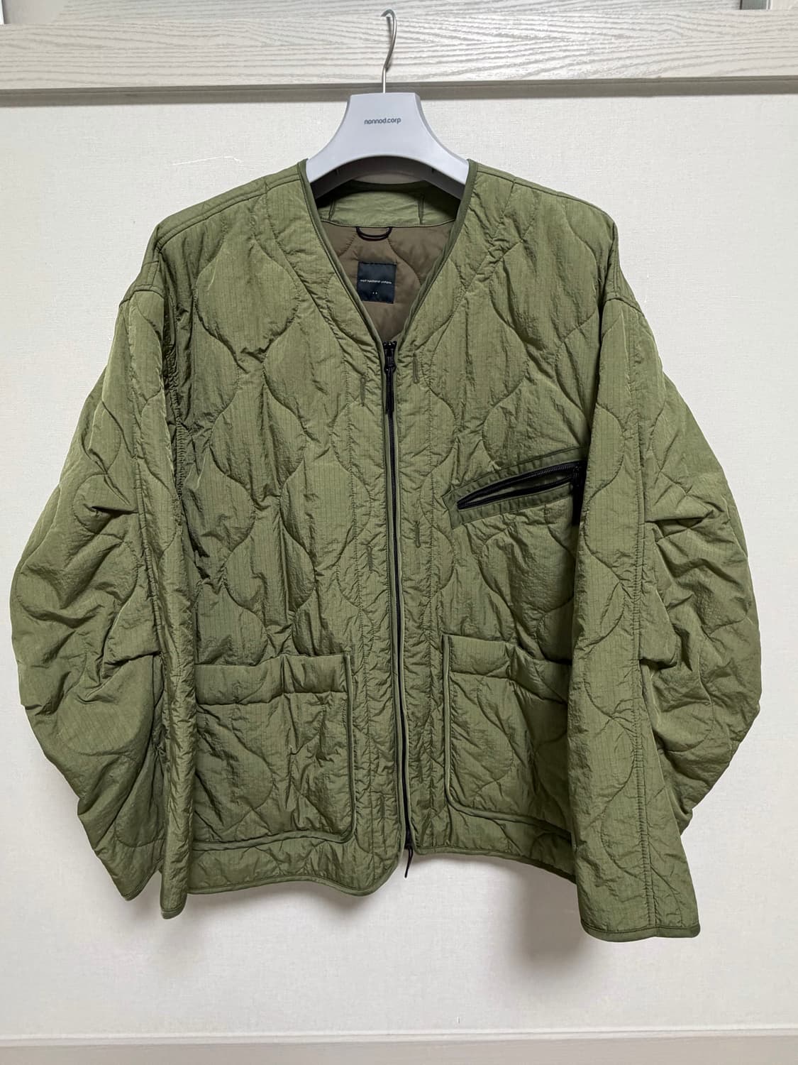 모이프 밀라이너 자켓 올리브 2사이즈 판매 상품이미지2