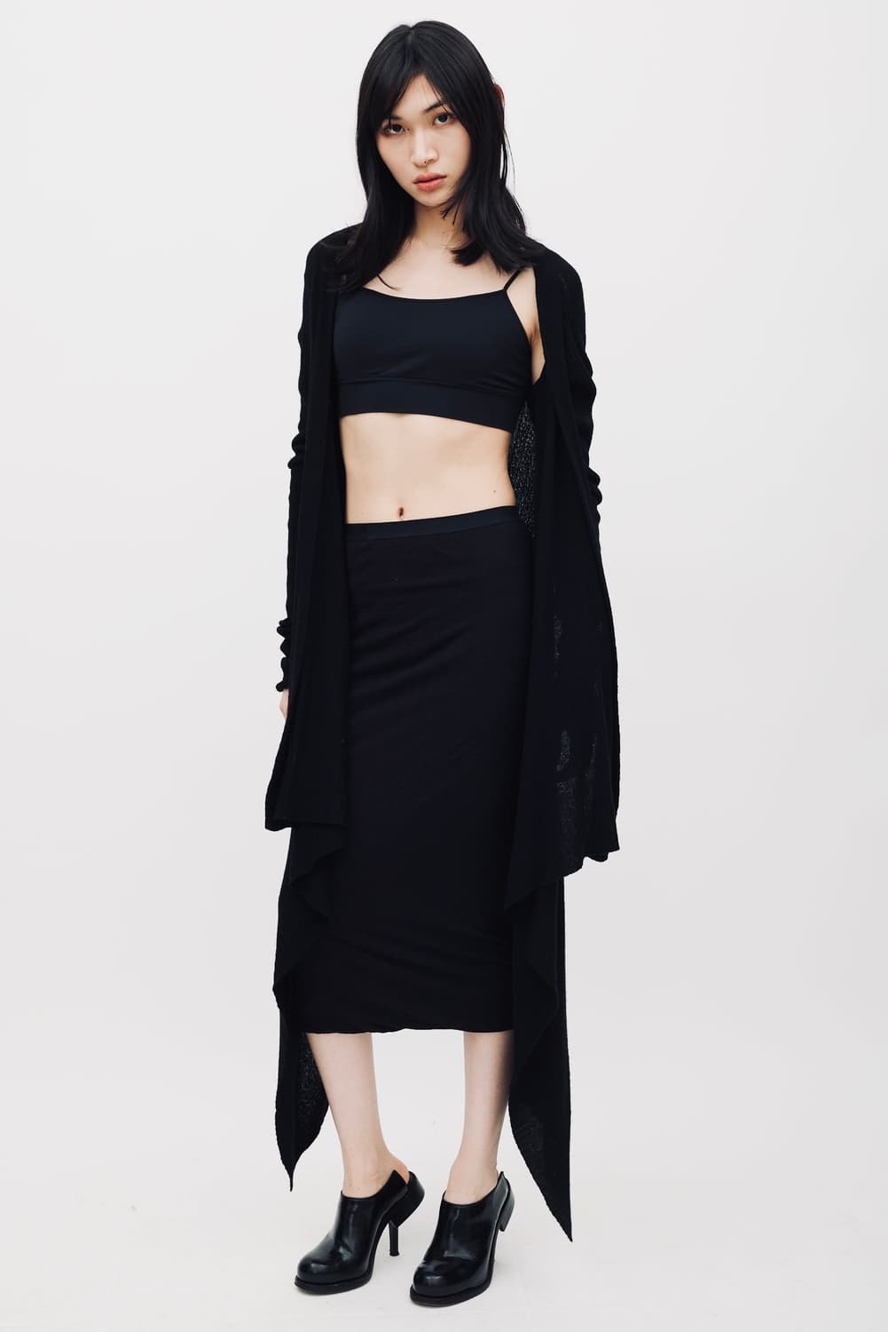 Rick Owens 릭오웬스 롱 드레이프 가디건 상품이미지1