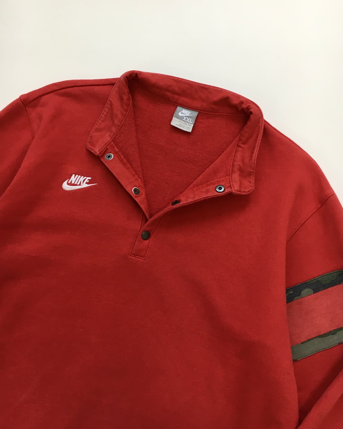 Nike 나이키 레드 버튼업 맨투맨 상품이미지6